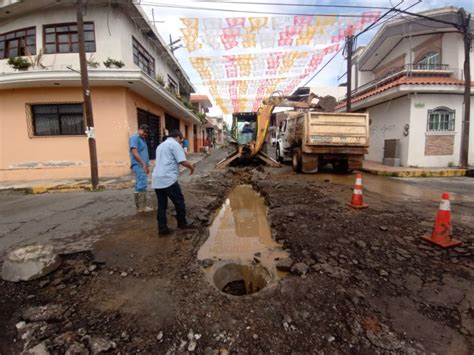 Uruapan Realiza Capasu Rehabilitación De Drenaje Sanitario En San Pedro