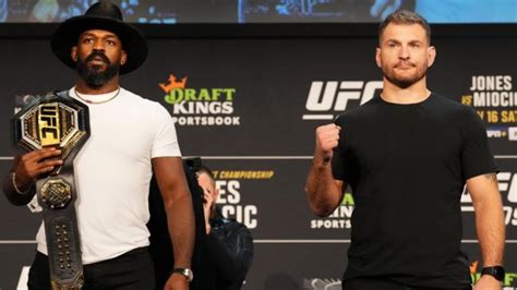 Jon Jones Reveals Why He Refused To Shake Stipe Miocics Hand During Final Ufc 309 Pre Fight