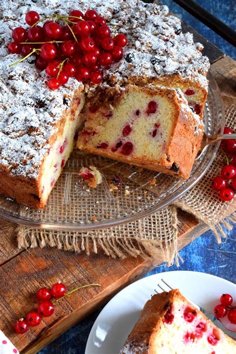 Red Currant Cake Lord Byrons Kitchen