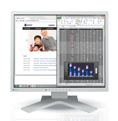 S X Square Ips Monitor Flexscan Eizo