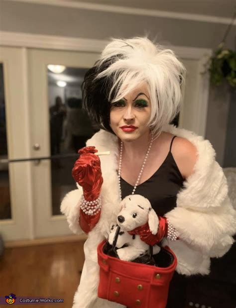 Cruella Deville Homemade Costume