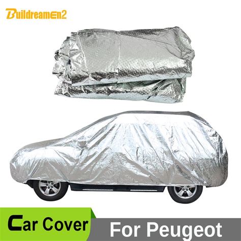 Buildreamen Waterproof Car Cover Snow Rain Hail Scratch Sun Shade