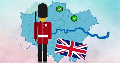 London Boroughs (new and improved) Map Quiz - By Zolacolor