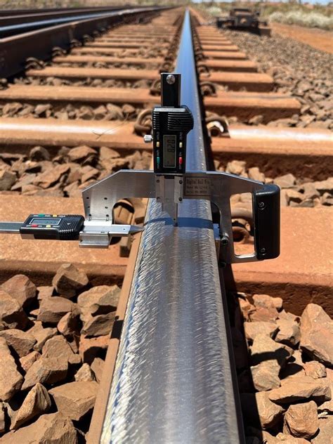 Digital Rail Profile Gauge For Rail Head Wear And Side Cut Measuring