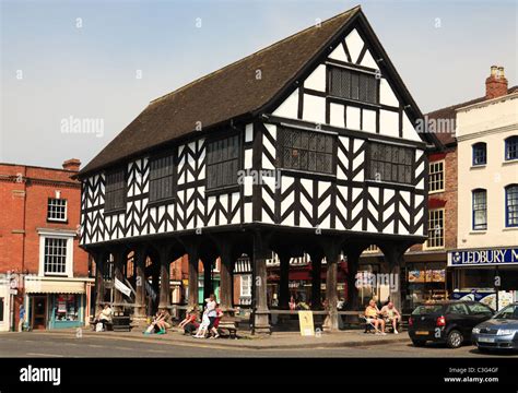 Ledbury Market House A 17th Century Building On Ledbury High Street