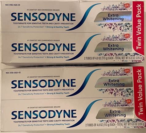 Sensodyne Maximum Strength & Extra Whitening | TF Transfers