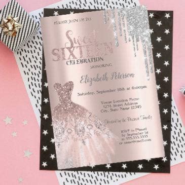 Princess Sweet Invitations Rawrpink