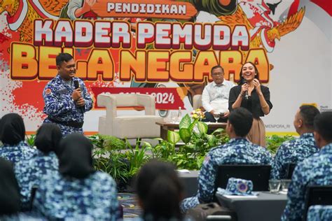 Kemenpora Lepas Peserta Pkpbn Nasional Ke Pusdiklat Bela Negara Kemhan