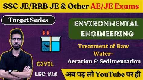 Aeration Sedimentation Environment Engg Civil Engineering Ssc Je