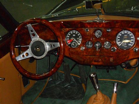 Jaguar Xk 120 Dashboard The Jaguar Xk120 Is A Sports Car Flickr