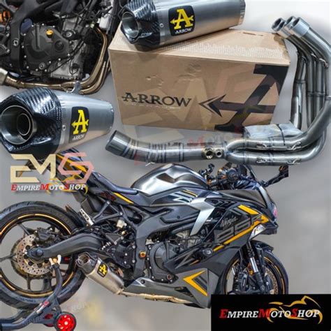 Jual Knalpot Arrow Zx R Zx R Zx R Works Competition Fullsystem Ss