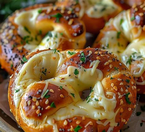 Mozzarella Stuffed Soft Pretzels Easy Recipes