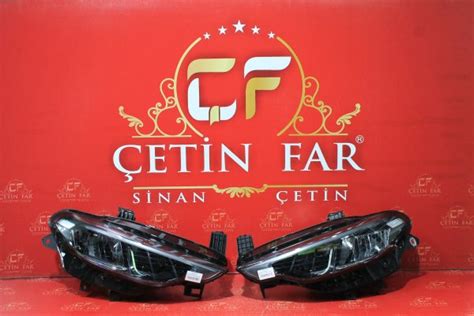 Fiat Egea Full Led Sağ Sol Far 2021 2022 5221328200 5221328400