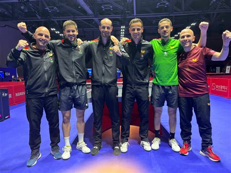 Seleção portuguesa masculina qualifica se para torneio de ténis de mesa