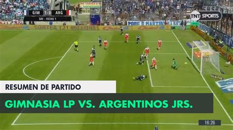 Resumen De Gimnasia LP Vs Argentinos Juniors 1 0 Fecha 1