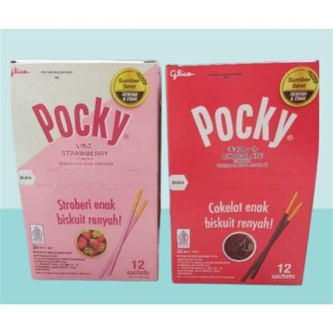 Jual Glico Pocky Sachet Pak Isi Pcs Shopee Indonesia