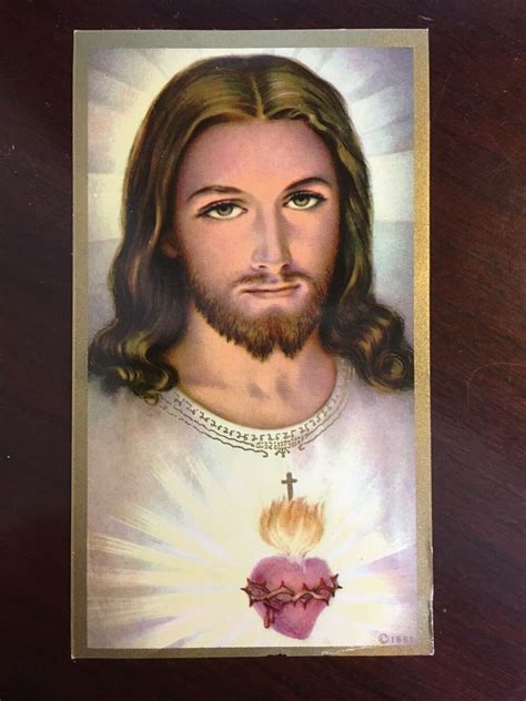 Novena To The Sacred Heart Of Jesus Vintage Holy Devotional Prayer