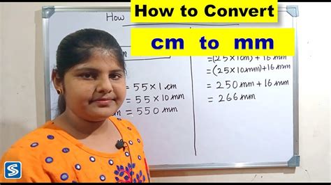 How To Convert Cm To Mm Conversion Of Cm Into Mm Centimeter Into