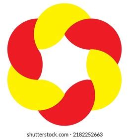 Abstract Red Yellow Logo Design Stock Vector (Royalty Free) 2182252663 | Shutterstock