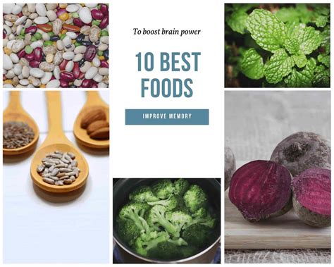 Foods To Boost Brain and Improve Memory