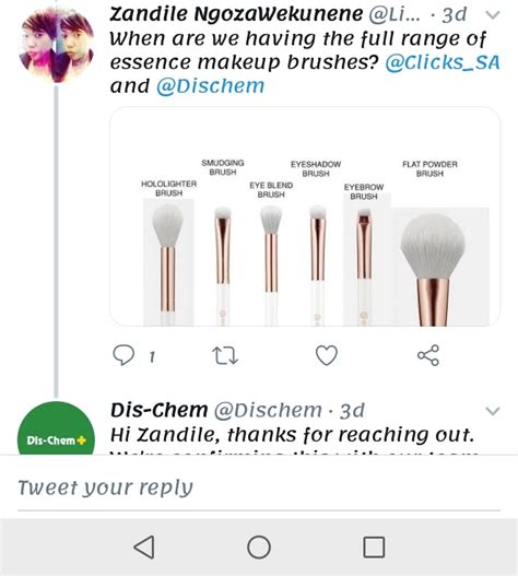 Essence Makeup Brushes Dischem