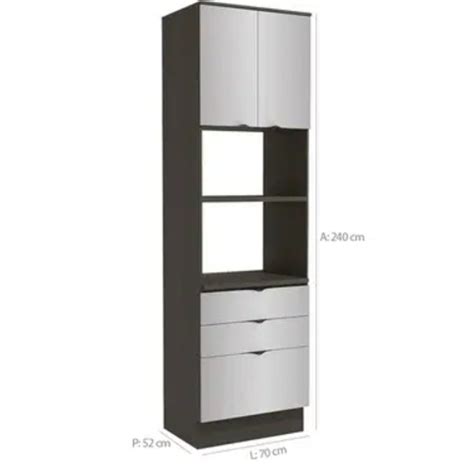 Cozinha Completa Modulada Pe As Portas Gavetas Mdp Bp Nox