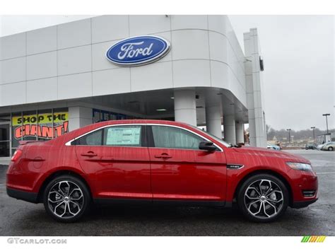 Ruby Red Metallic 2013 Ford Taurus SHO AWD Exterior Photo 77181815