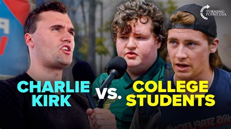 Student Showdowns Charlie Kirks Best College Debates Spring 2024