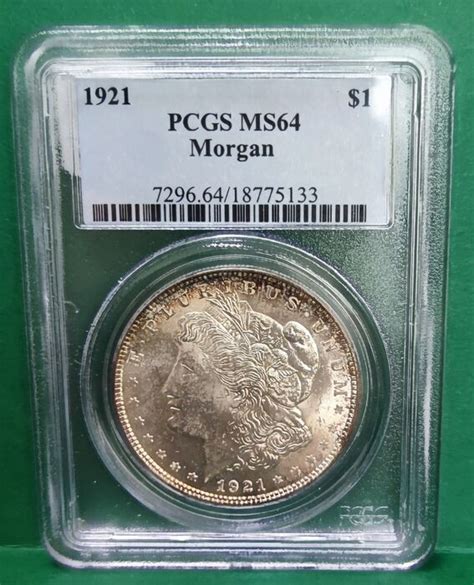 United States Morgan Dollar 1921 In PCGS Slab MS64 Catawiki