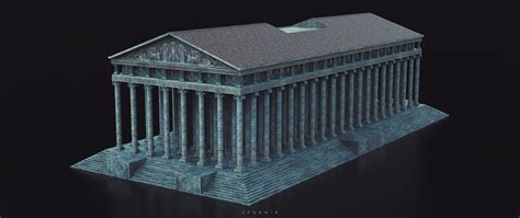 Sfdemir Home Temple Of Artemis Ephesus 3d Model