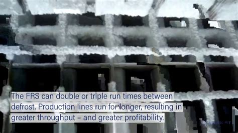 Frost Removal Systems For Spiral Freezers IQF Tunnels YouTube