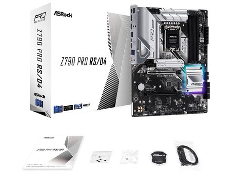 ASRock Z790 PRO RS D4 Intel LGA1700 ATX Mainboard 4 Slots DDR4 PCIE 5