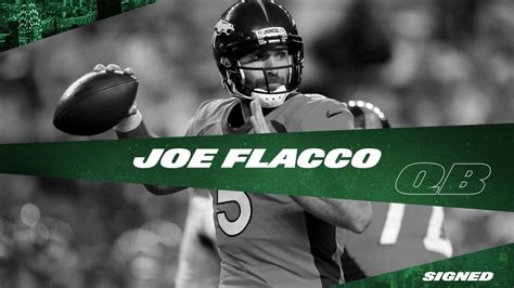 Jets Sign QB Joe Flacco to Back Up Sam Darnold