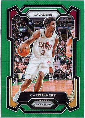 2023 24 Panini Prizm Caris LeVert Prizms Green Cleveland Cavaliers EBay