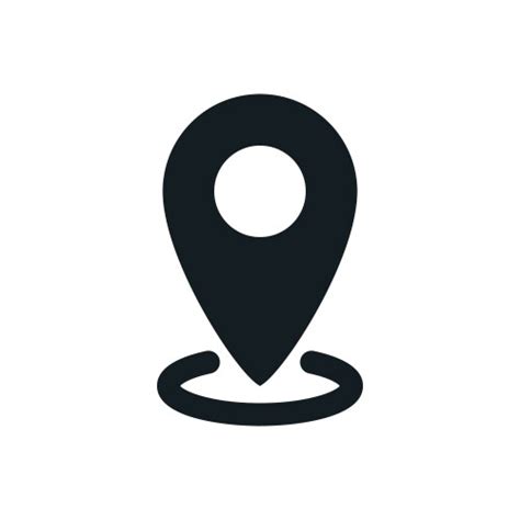 Geo location pin icon Royalty Free Vector Image