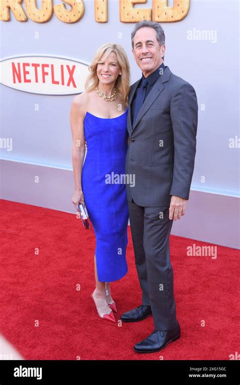 Hollywood Ca Usa April 30 2024 Jerry Seinfeld Jessica Seinfeld