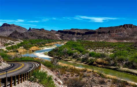 Wallpaper Usa Texas Big Bend National Park Rio Grande River Images