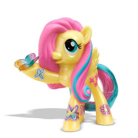 My Little Pony McDonalds Happy Meal Figure - Fluttershy - Tesla's Toys