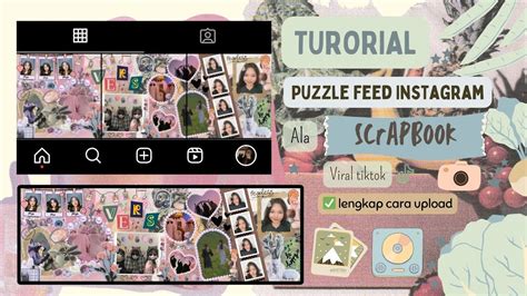 Cara Membuat Feed Instagram Ala Scrapbook Di Aplikasi Canva Youtube