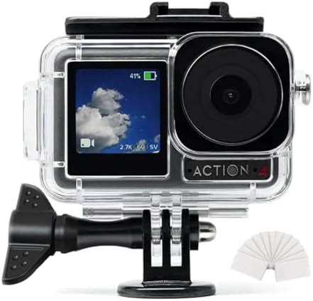 Fitstill Wasserdichtes Geh Use F R Dji Osmo Action Action Kamera