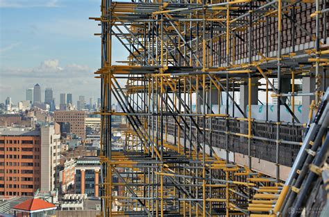 Tate Modern Extension Scaffolding © David Bleeker Photography