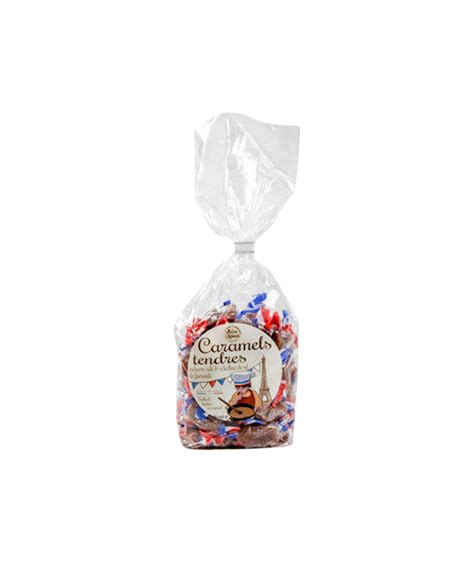 Sachet Caramels Beurre Sal Tricolore La Maison D Armorine Galeries