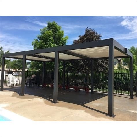 Customized Color Modern Aluminium Pergola With Roof At Best Price In