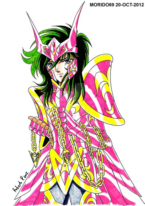 Shun De Andromeda Kamei Saint Seiya Marker Color By Muertito69 On