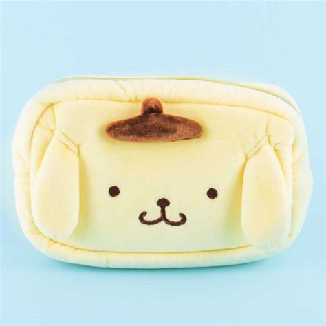 Pompompurin Fluffy Pouch Pouch Mini Pouches Zipper Pouch