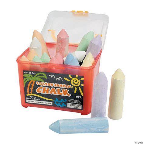 Crayon Shaped Chalk Discontinued