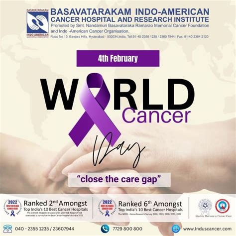 World Cancer Day Basavatarakam Indo American Cancer Hospital