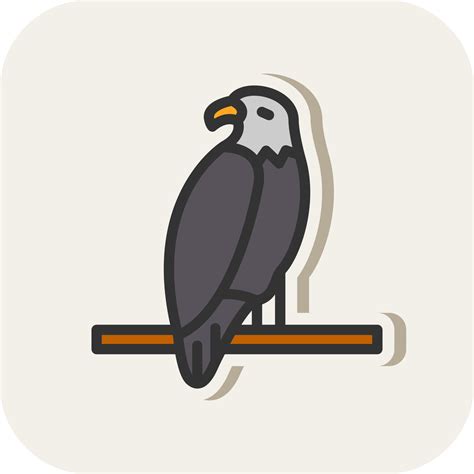 Eagle Vector Icon Design 20186383 Vector Art at Vecteezy