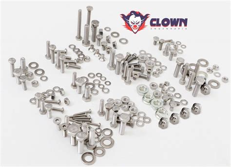 Kit Motor Completo Fan 150 Allen Inox B2i Clown Engenharia