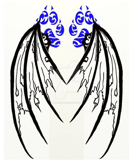 Demon Wings Tattoo by AlphaWolfAl on DeviantArt